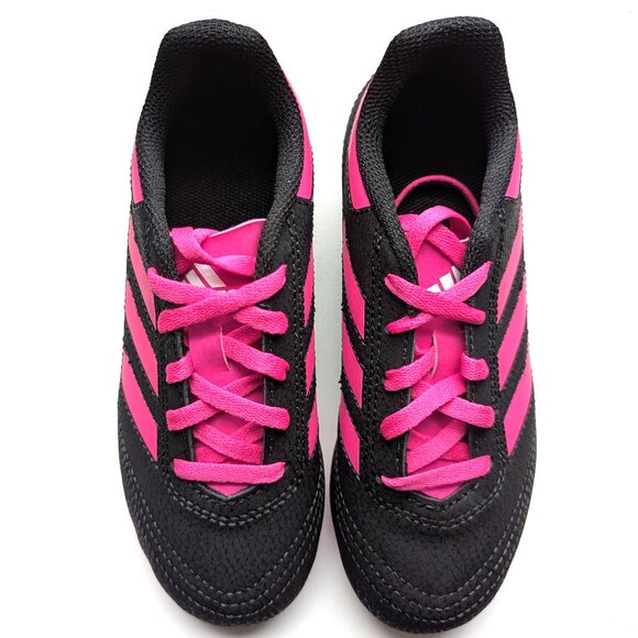 adidas Goletto 13K FG J Firm Ground Soccer Cleats Black/Rose Boots Stripes 13K - Picture 4 of 5